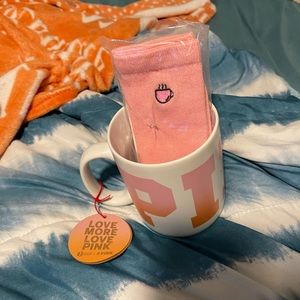 PINK mug & socks